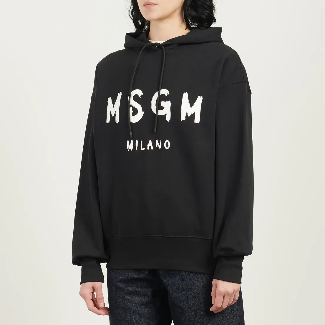 MSGM Женская толстовка MSGM Felpa Brush Stroke