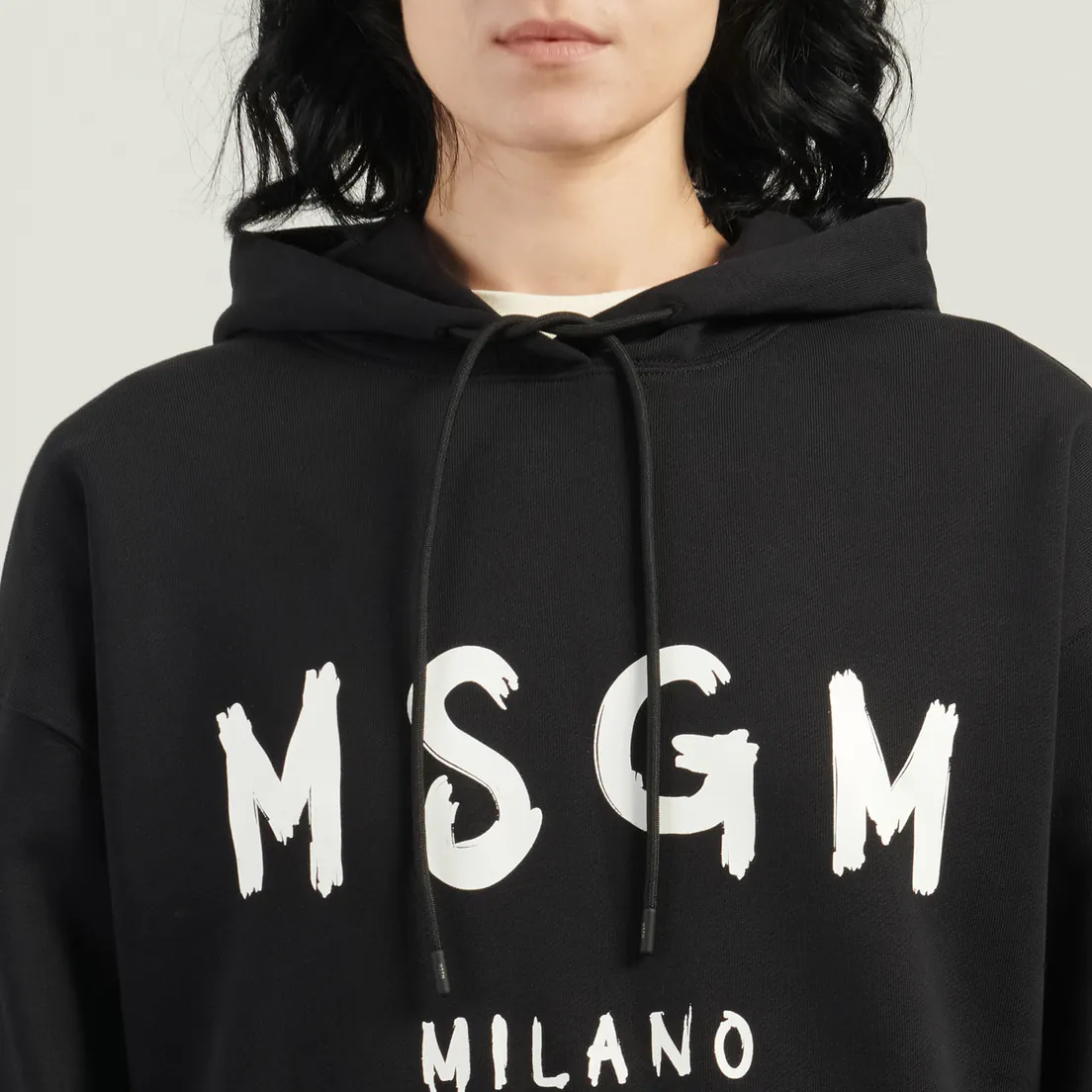 MSGM Женская толстовка MSGM Felpa Brush Stroke