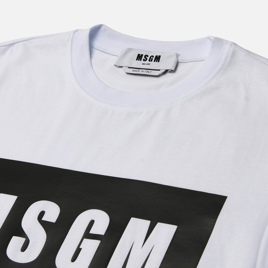 MSGM Женская футболка Box Logo