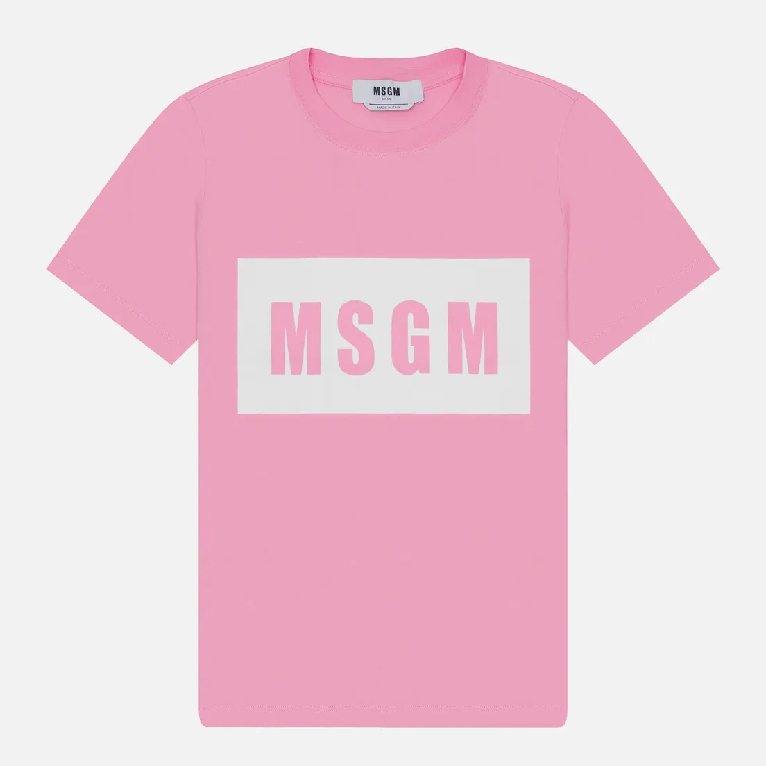 MSGM Женская футболка Box Logo