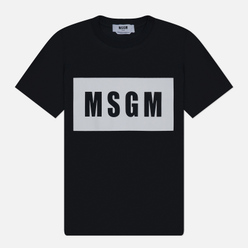 MSGM Женская футболка Box Logo