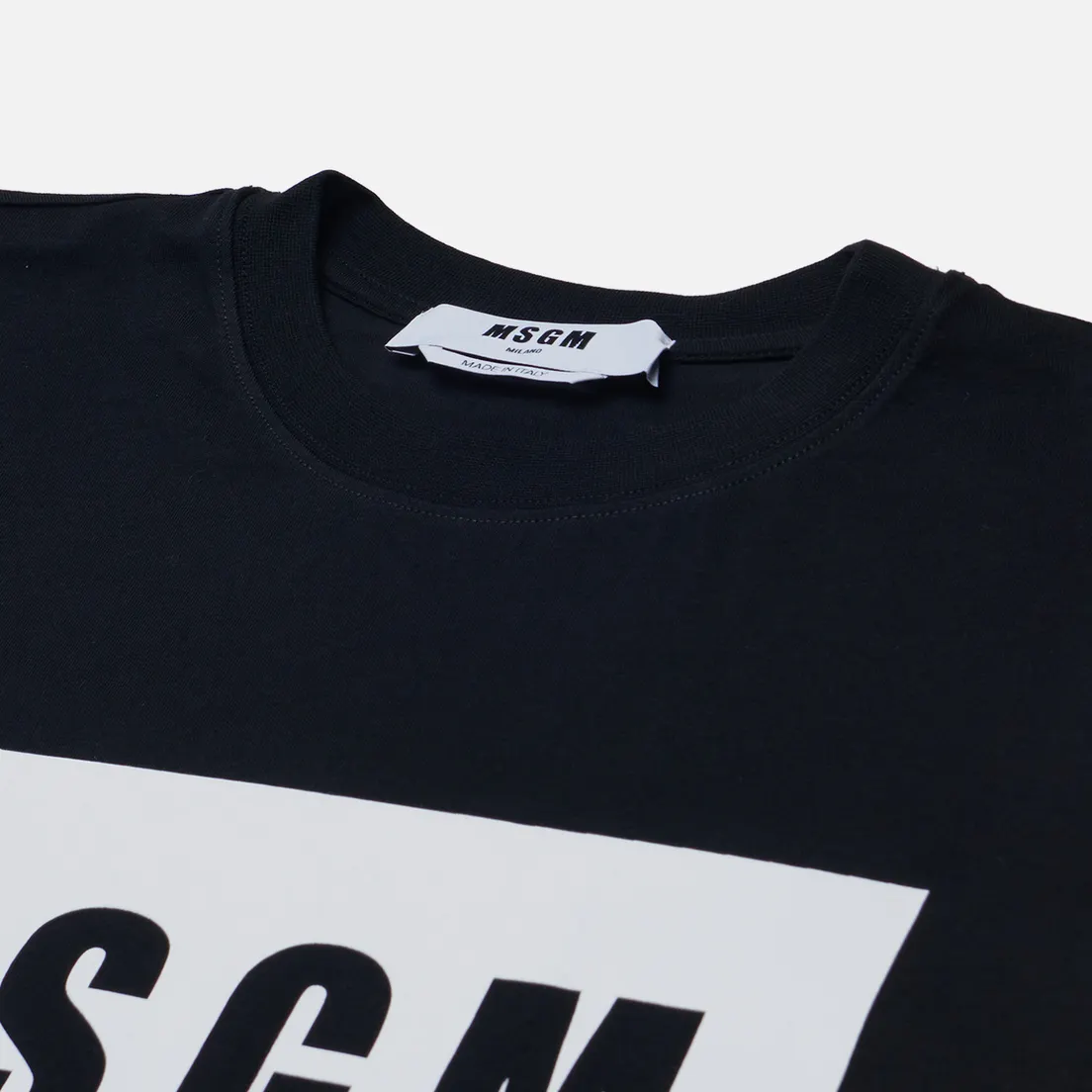 MSGM Женская футболка Box Logo