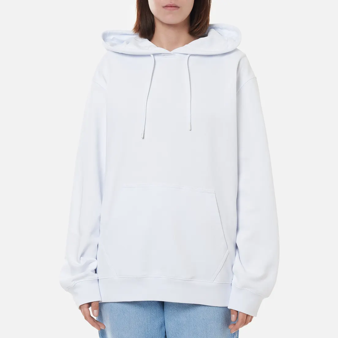MSGM Женская толстовка Maxilogo Basic Unbrushed Hoodie