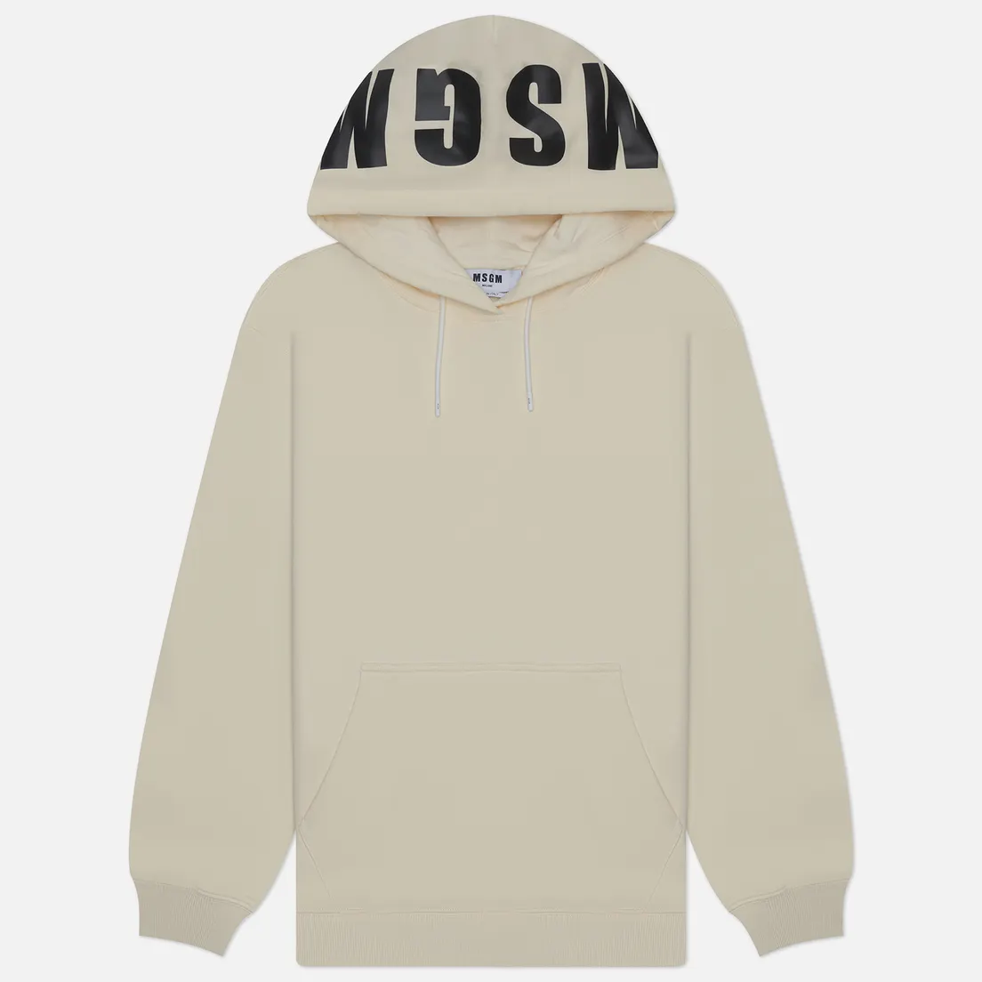 MSGM Женская толстовка Maxilogo Basic Unbrushed Hoodie
