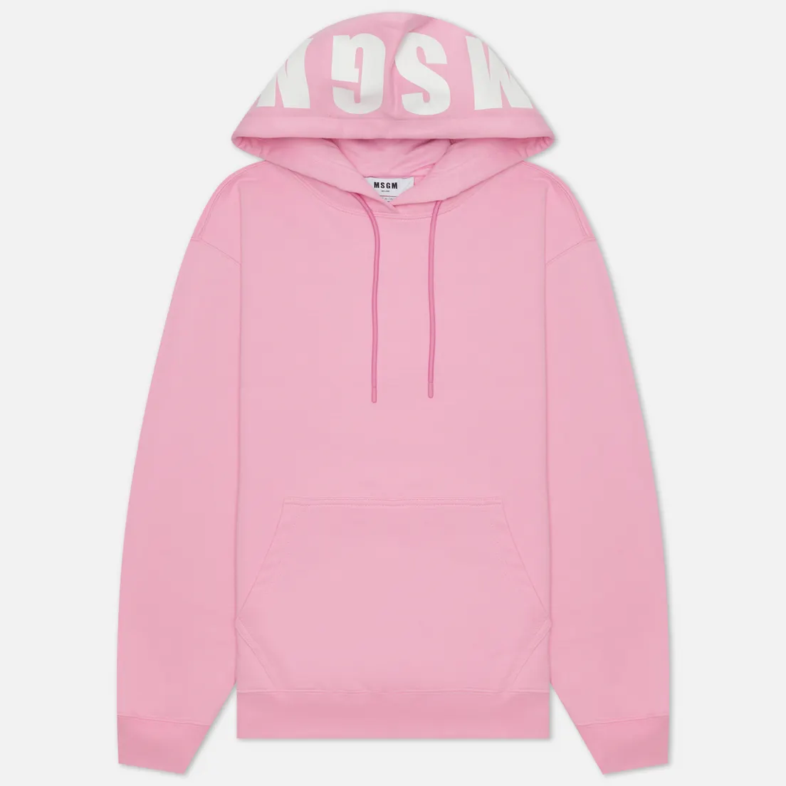 MSGM Женская толстовка Maxilogo Basic Unbrushed Hoodie