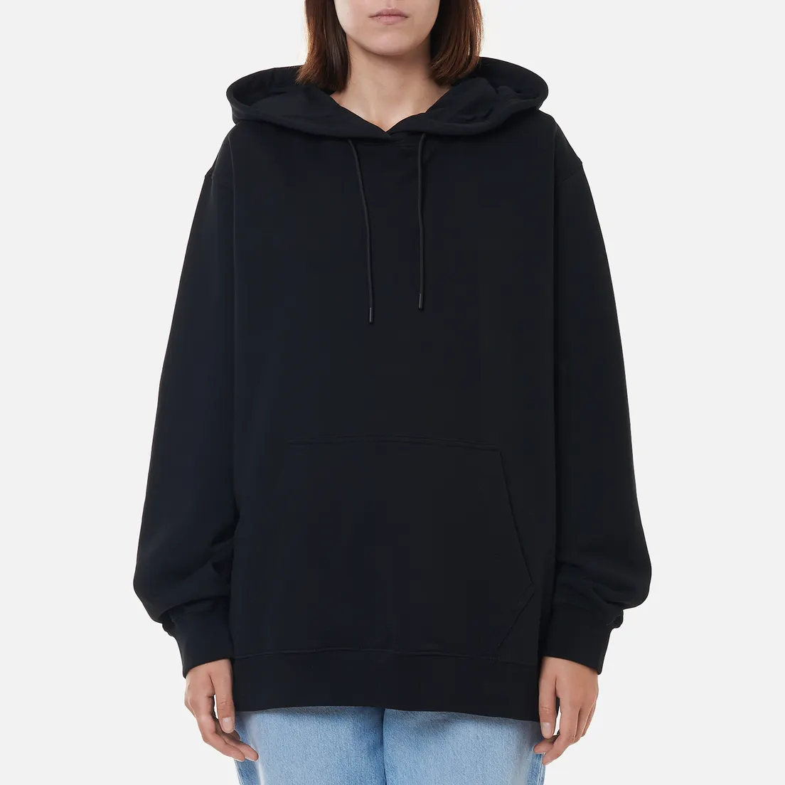 MSGM Женская толстовка Maxilogo Basic Unbrushed Hoodie