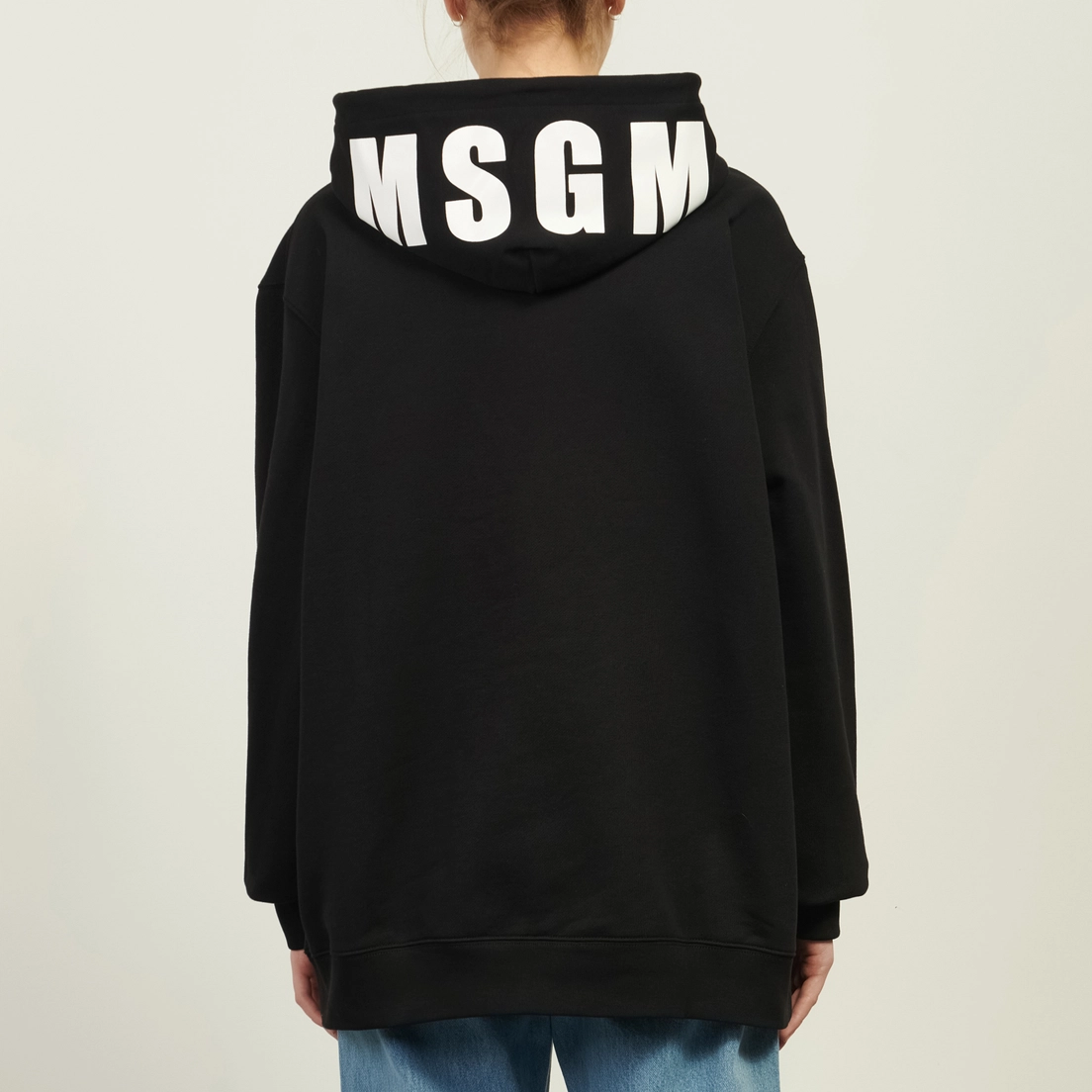 MSGM Женская толстовка MSGM Maxilogo Hoodie