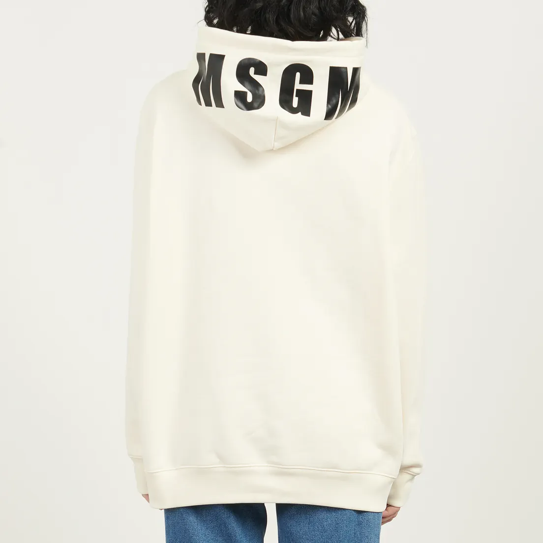 MSGM Женская толстовка MSGM Brush Stroke Hoodie