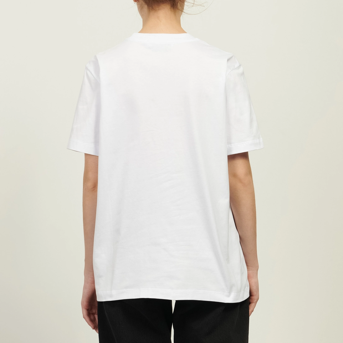 MSGM Женская футболка Italics Logo