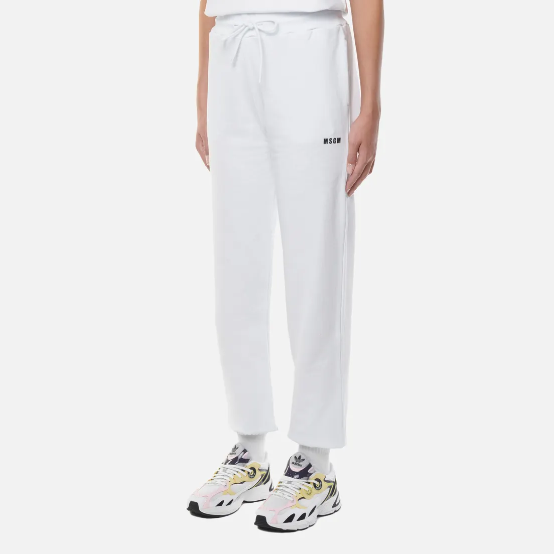 MSGM Женские брюки Micrologo Basic Unbrushed