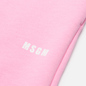Женские брюки MSGM Micrologo Basic Unbrushed Pink/White фото - 1