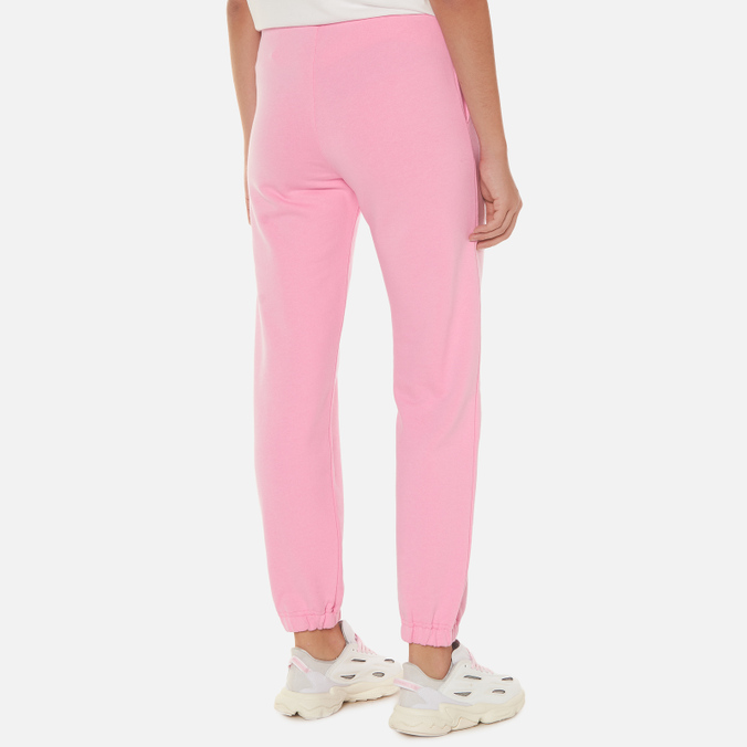 Женские брюки MSGM, цвет розовый, размер M 2000MDP500 200000 12 Micrologo Basic Unbrushed - фото 4