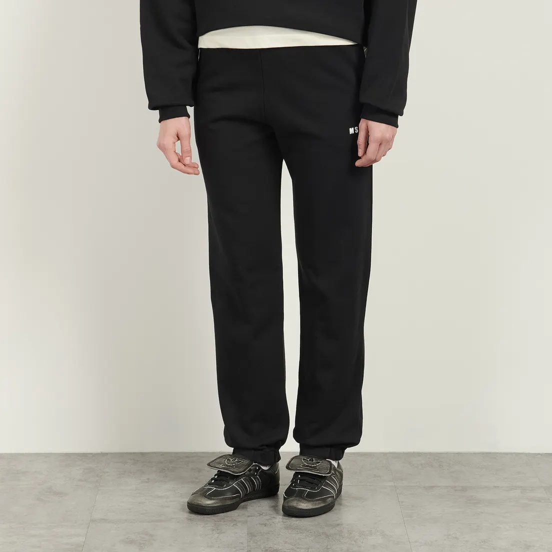 MSGM Женские брюки MSGM Micrologo Print Cotton