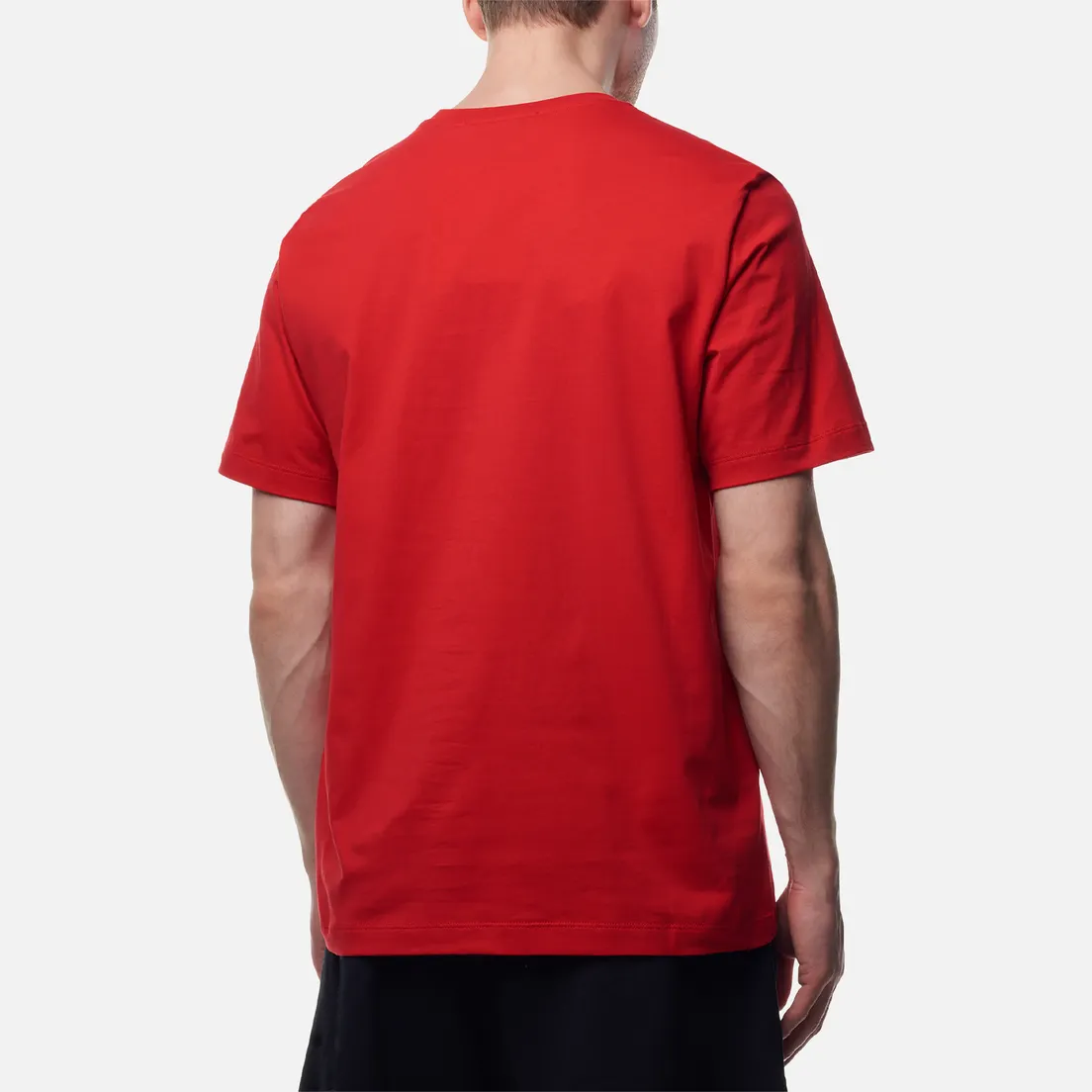 MSGM Мужская футболка Micrologo Basic Crew Neck