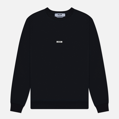 Мужская толстовка MSGM MSGM Micrologo Print, цвет чёрный, размер XL
