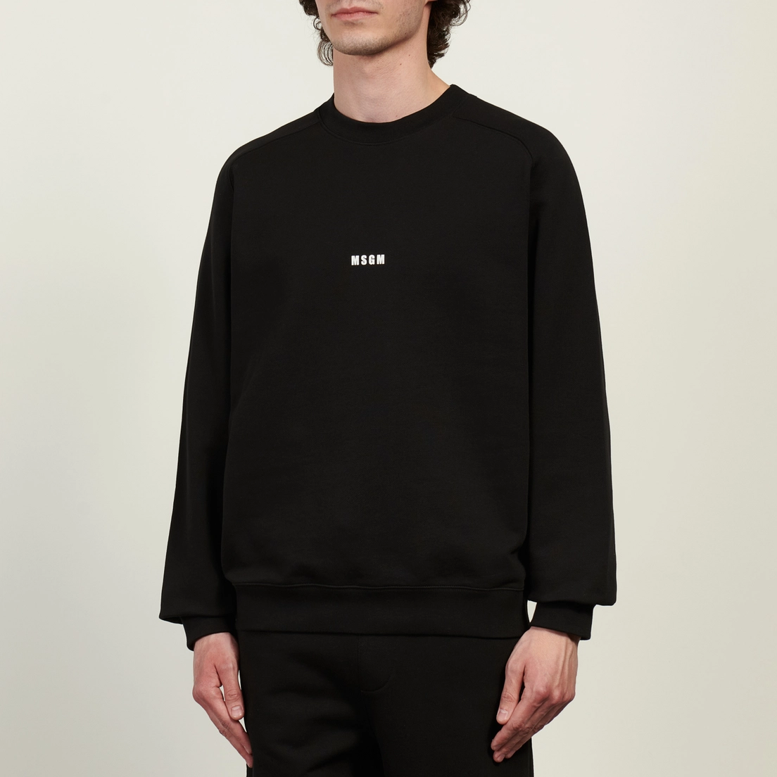 MSGM Мужская толстовка MSGM Micrologo Print