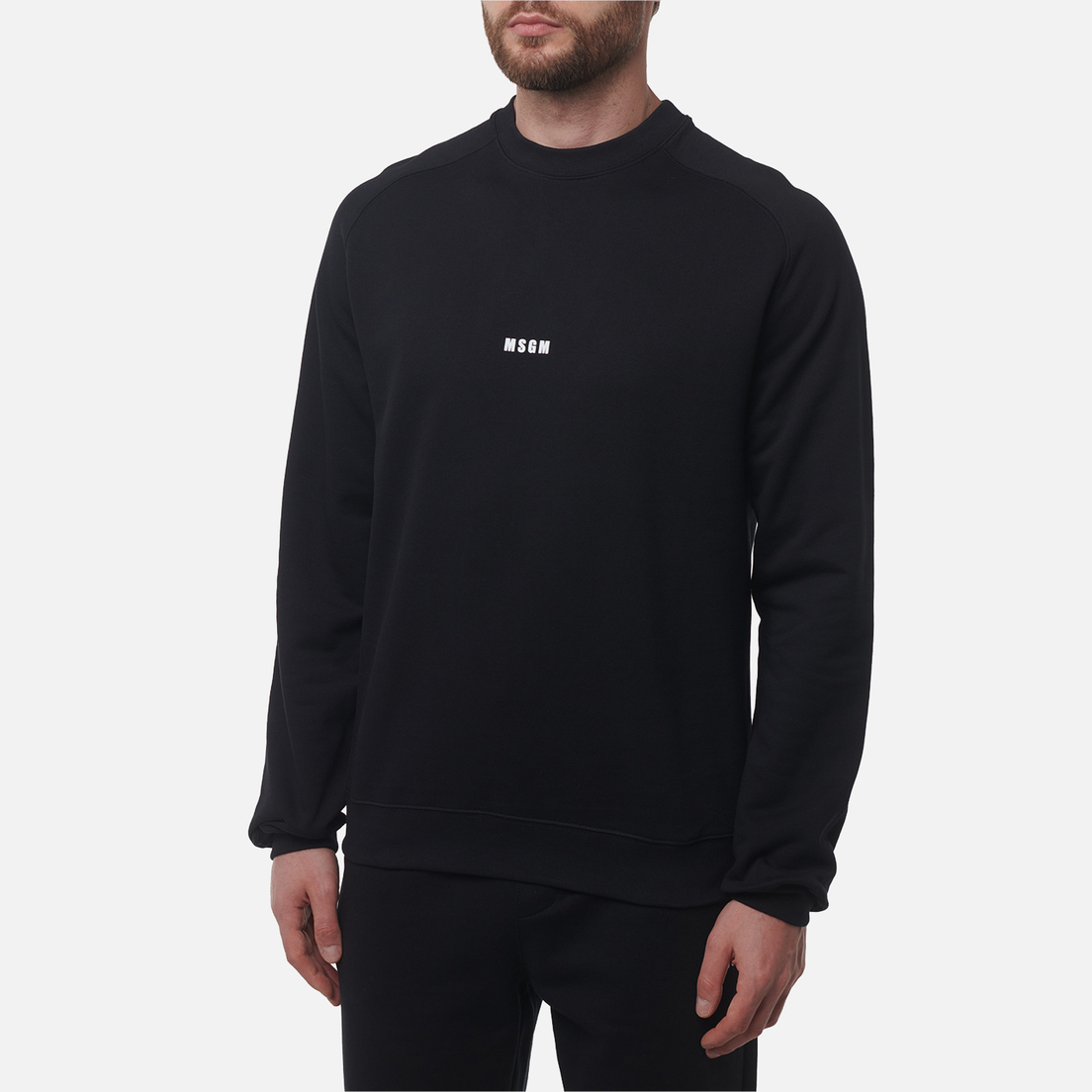 MSGM Мужская толстовка MSGM Micrologo Print