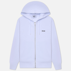 MSGM Мужская толстовка Micrologo Full Zip Hoodie