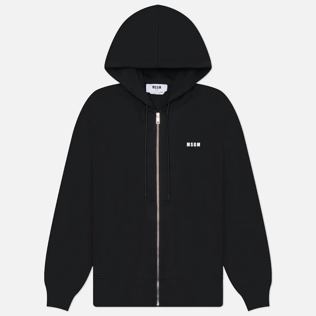 MSGM Мужская толстовка MSGM Micrologo Print Hoodie