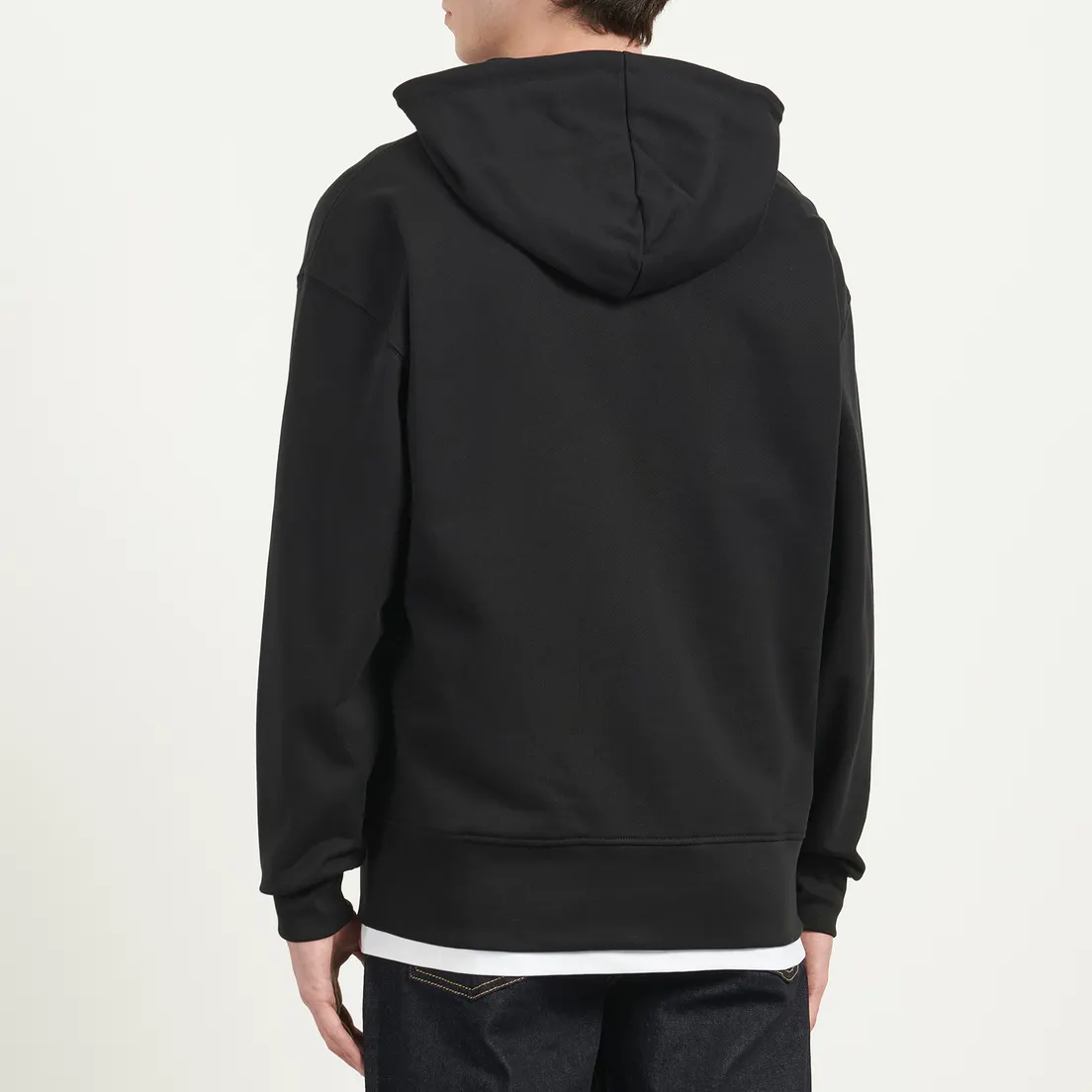 MSGM Мужская толстовка MSGM Micrologo Print Hoodie