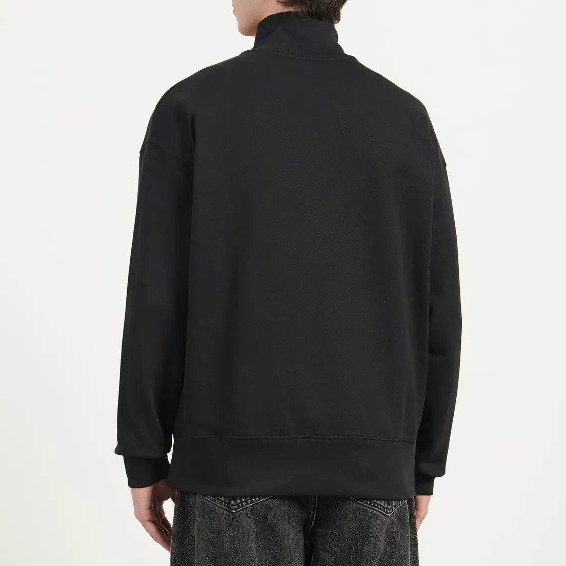 MSGM Мужская толстовка MSGM Micrologo Print Unbrushed