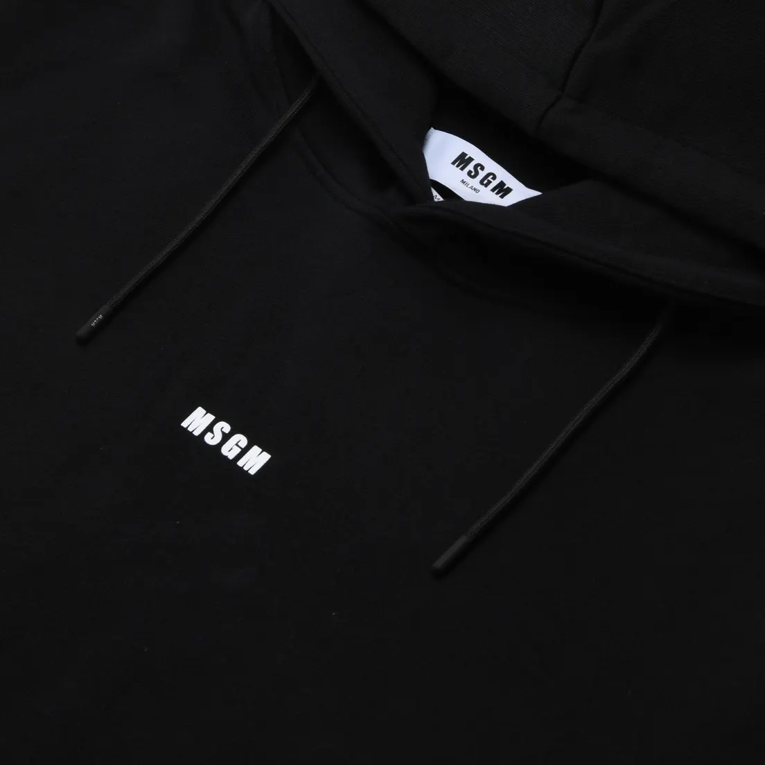 MSGM Мужская толстовка Micrologo Basic Unbrushed Hoodie