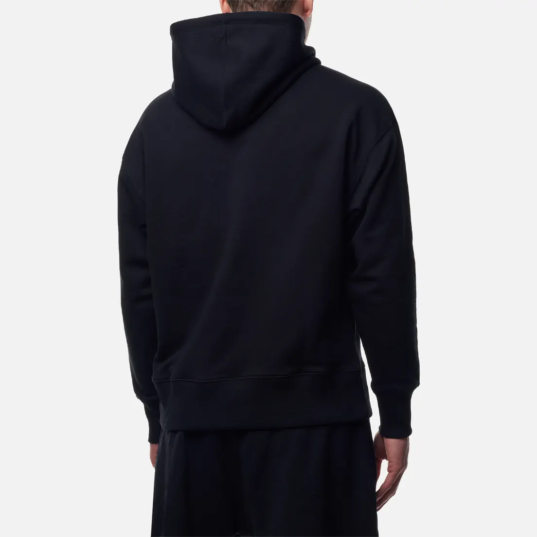 MSGM Мужская толстовка Micrologo Basic Unbrushed Hoodie