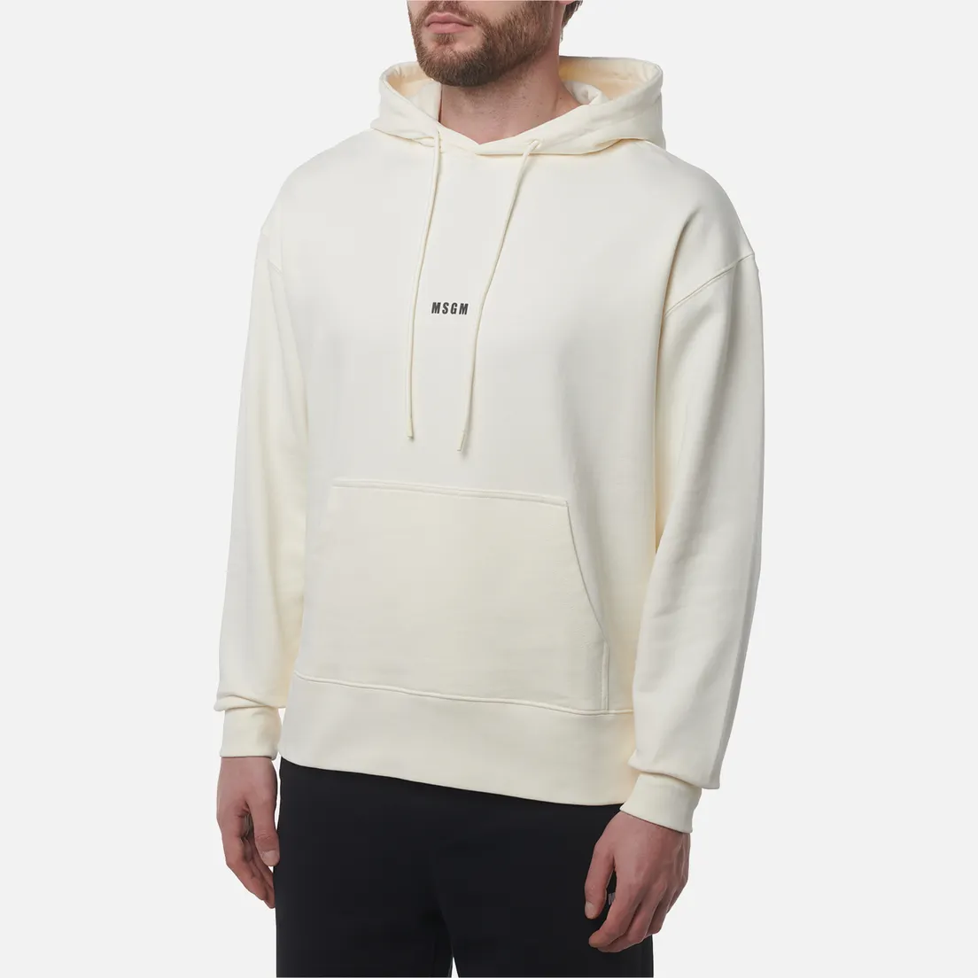 MSGM Мужская толстовка Micrologo Print MSGM