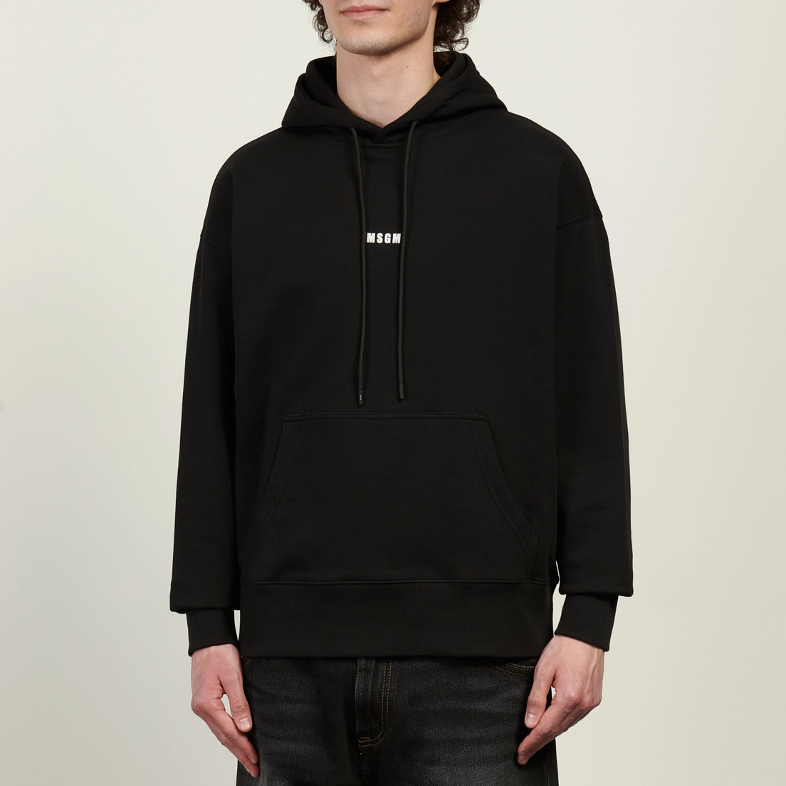 MSGM Мужская толстовка Micrologo Print MSGM