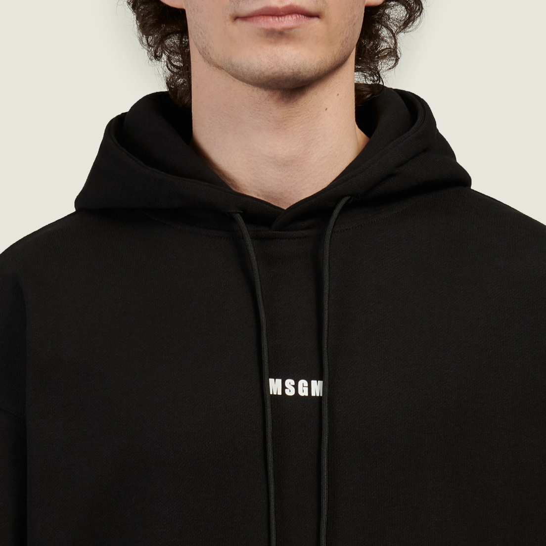 MSGM Мужская толстовка Micrologo Print MSGM