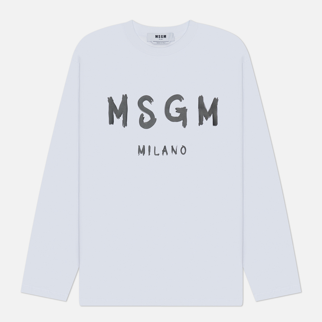 MSGM Мужской лонгслив MSGM Milano Logo