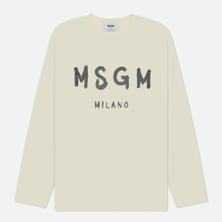 MSGM Мужской лонгслив MSGM Milano Logo