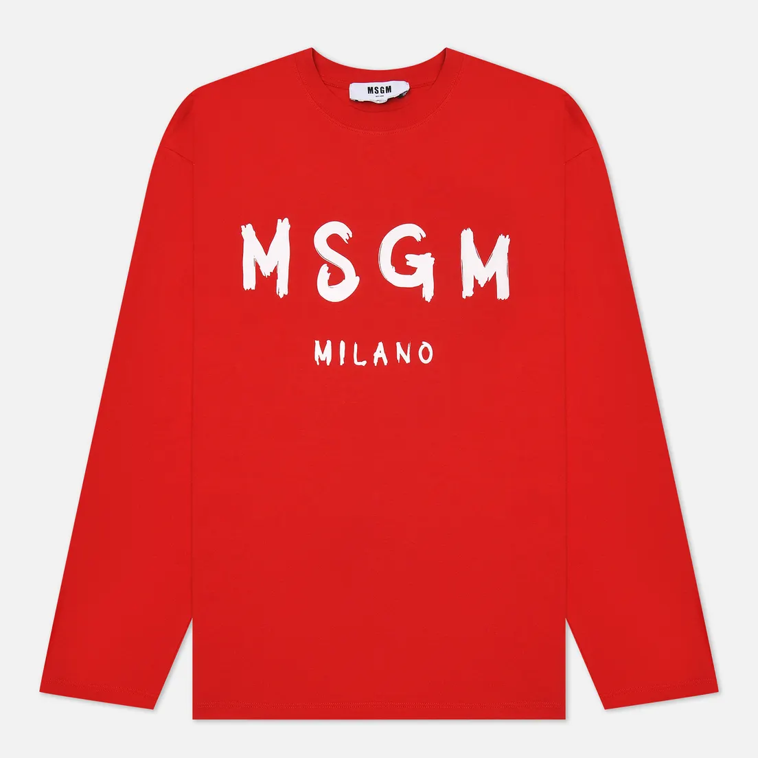 MSGM Мужской лонгслив MSGM Milano Logo