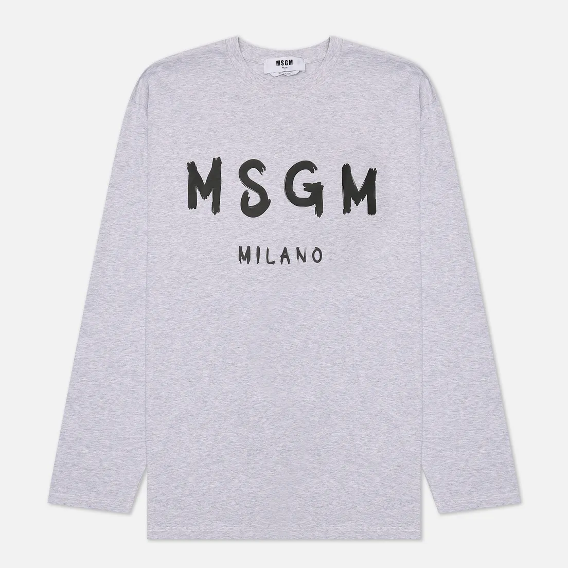 MSGM Мужской лонгслив MSGM Milano Logo