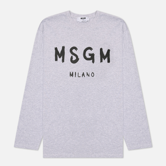 Мужской лонгслив MSGM MSGM Milano Logo