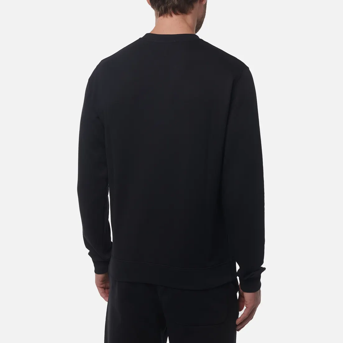 MSGM Мужская толстовка MSGM Brush Stroke Logo Print