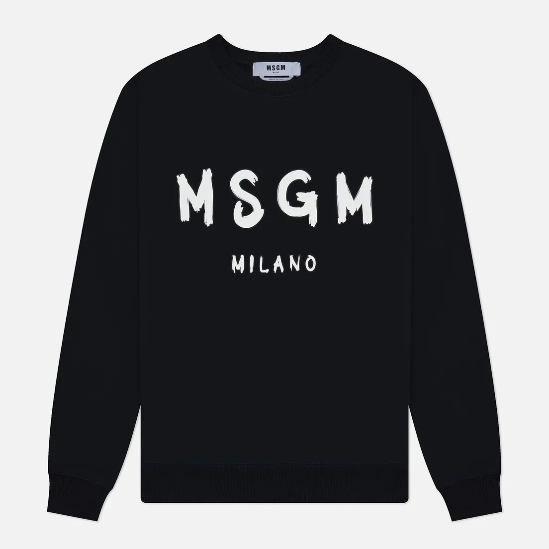 MSGM Мужская толстовка MSGM Brush Stroke Brushed