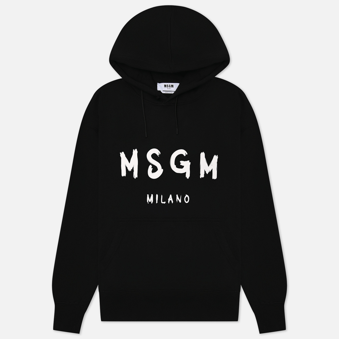 MSGM Мужская толстовка MSGM Milano Logo Unbrushed Hoodie