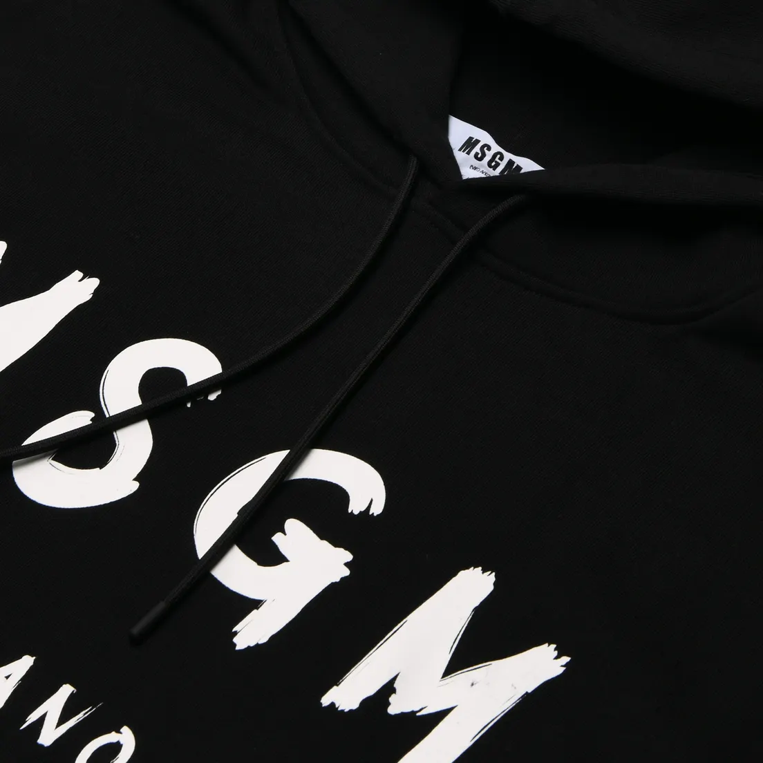 MSGM Мужская толстовка MSGM Milano Logo Unbrushed Hoodie