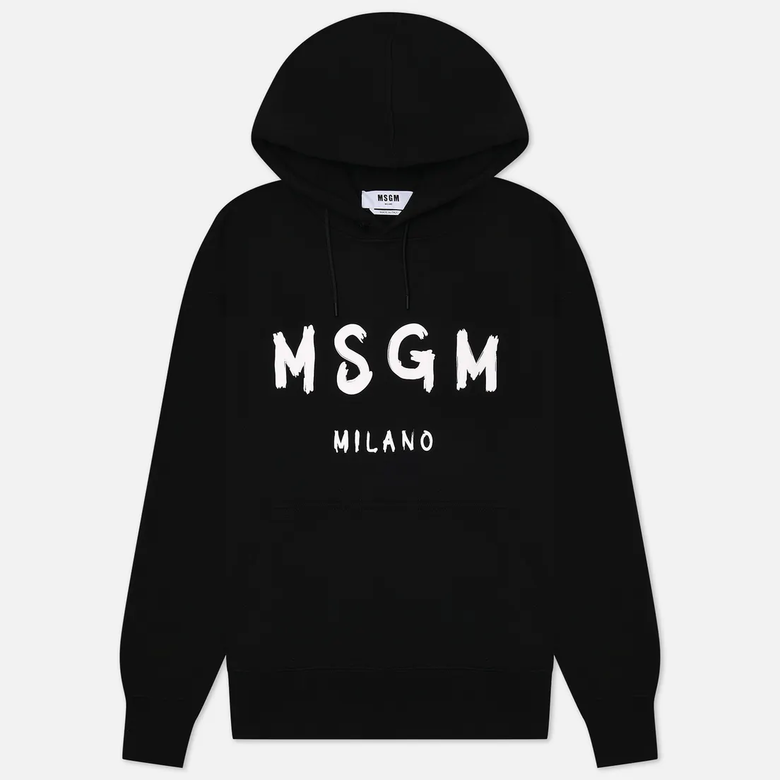 MSGM Мужская толстовка MSGM Milano Logo Brushed Hoodie