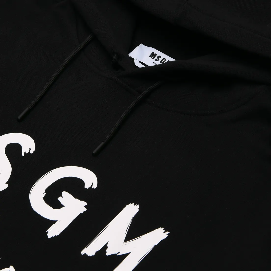 MSGM Мужская толстовка MSGM Milano Logo Brushed Hoodie