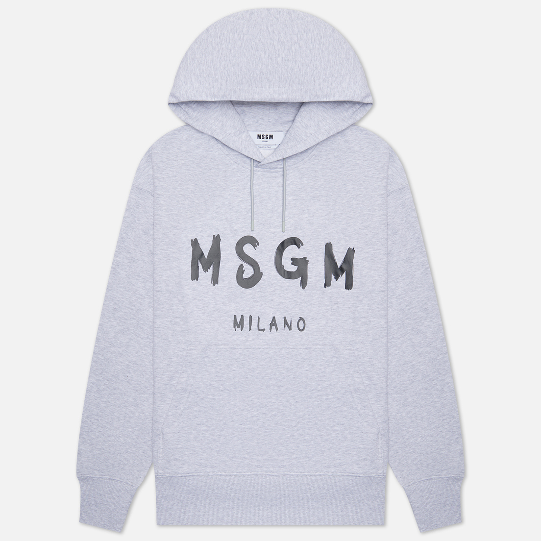 MSGM Мужская толстовка MSGM Milano Logo Unbrushed Hoodie