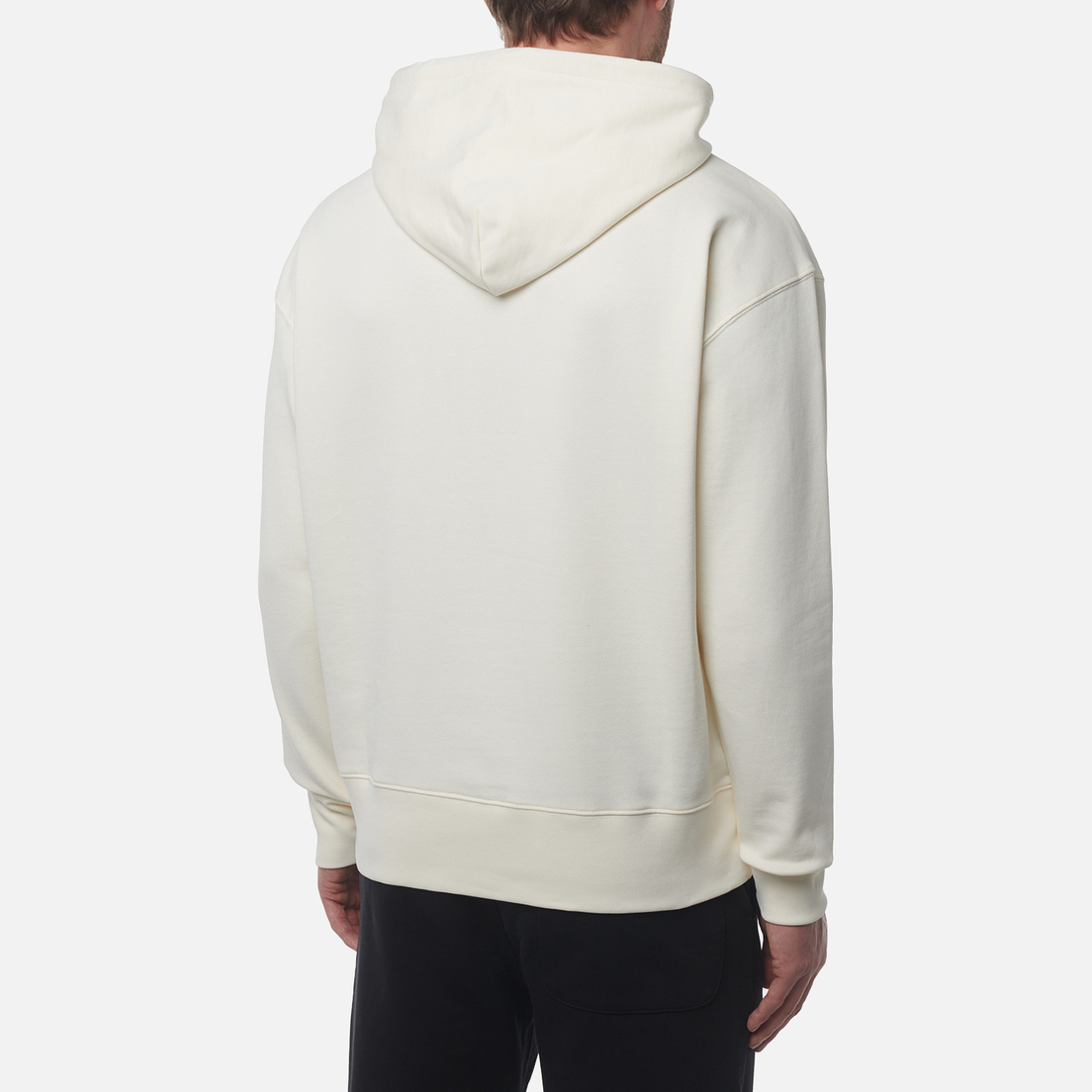 MSGM Мужская толстовка MSGM Brush Stroke Logo Print Hoodie