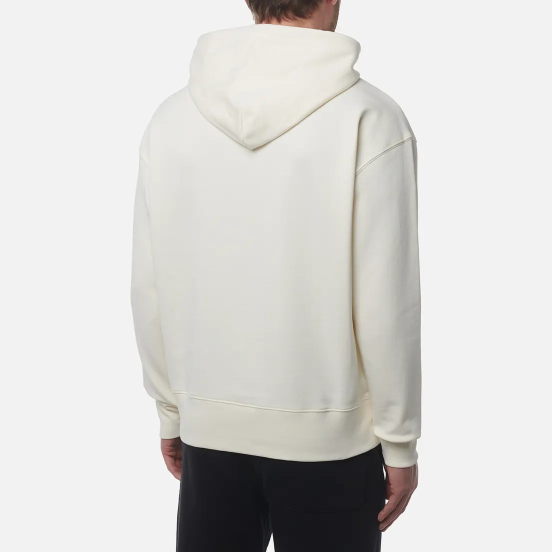 MSGM Мужская толстовка MSGM Brush Stroke Logo Print Hoodie