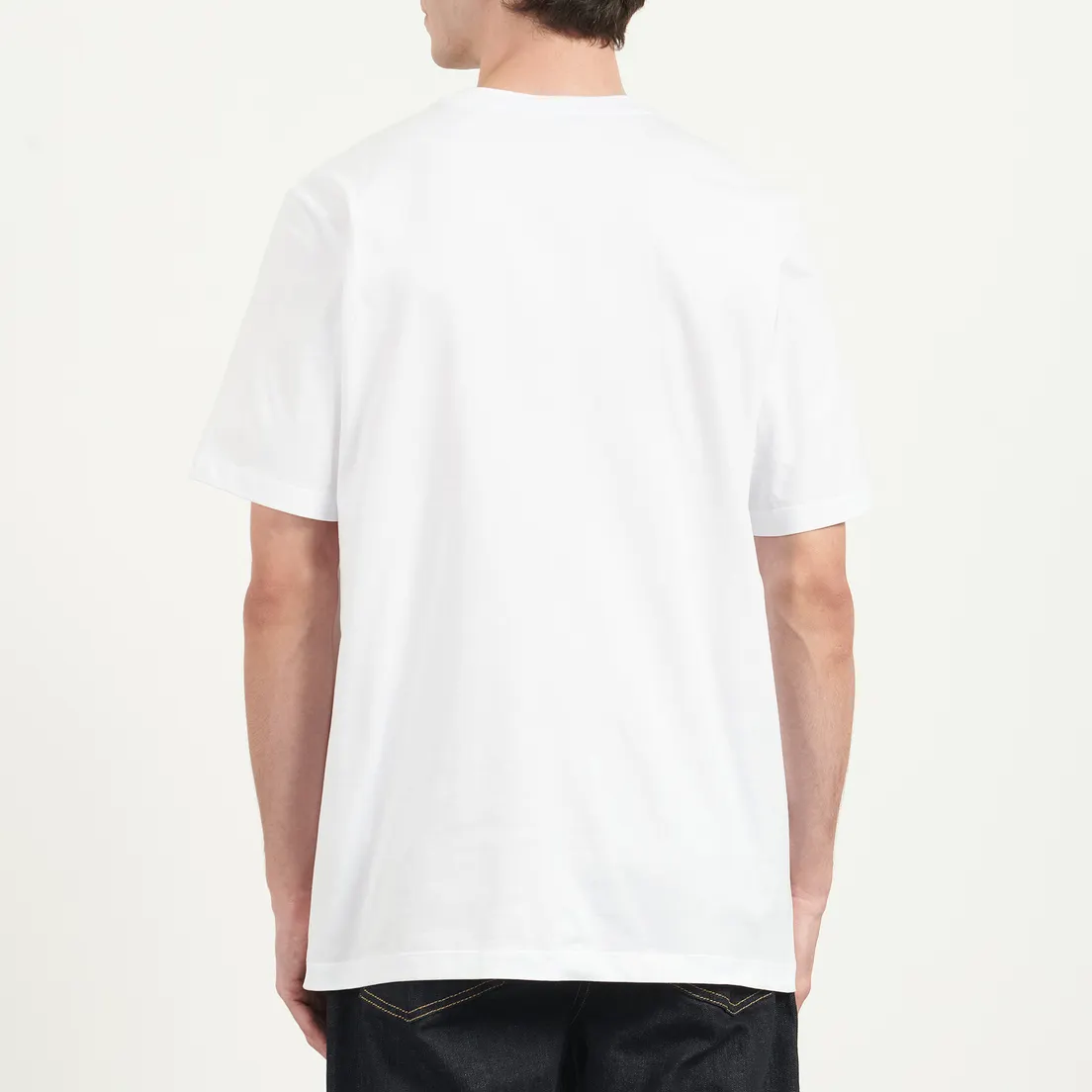 MSGM Мужская футболка Box Maxilogo