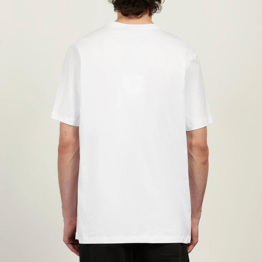 MSGM Мужская футболка Box Maxilogo