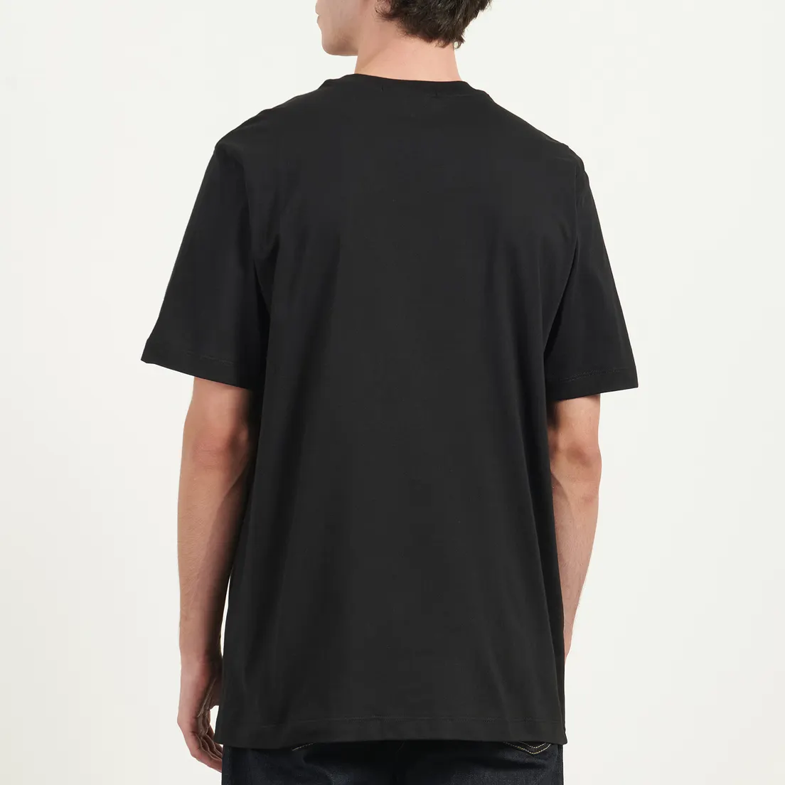 MSGM Мужская футболка Box Maxilogo