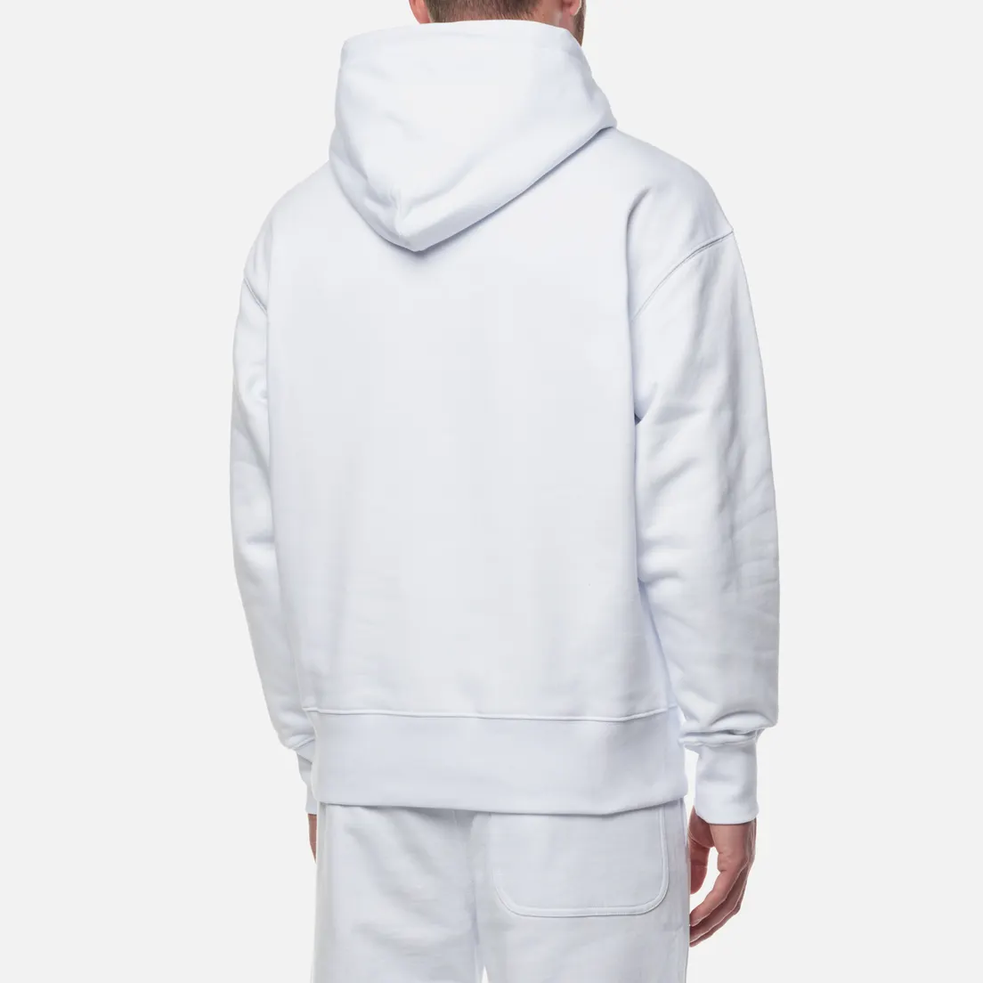 MSGM Мужская толстовка Box Maxilogo Brushed Hoodie