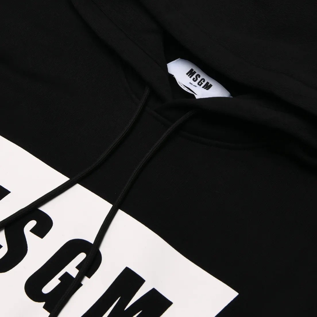 MSGM Мужская толстовка Box Maxilogo Brushed Hoodie