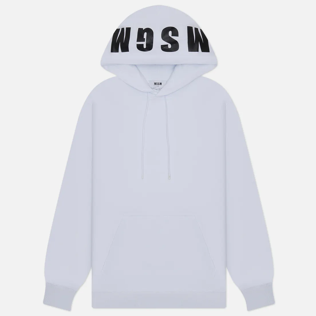 MSGM Мужская толстовка Oversized Maxilogo Unbrushed Hoodie